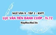 Soạn bài Lục Vân Tiên đánh cướp cứu Kiều Nguyệt Nga trang 72 Ngữ văn lớp 9 tập 1 Kết nối tri thức